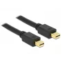 Delock DisplayPort Cable - Mini DisplayPort (M) to DisplayPort (M) - 2 m - Black