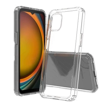 SCREENOR Bumper Case for Samsung Galaxy XCover 7 Pro, Transparent TPU Shockproof Cover