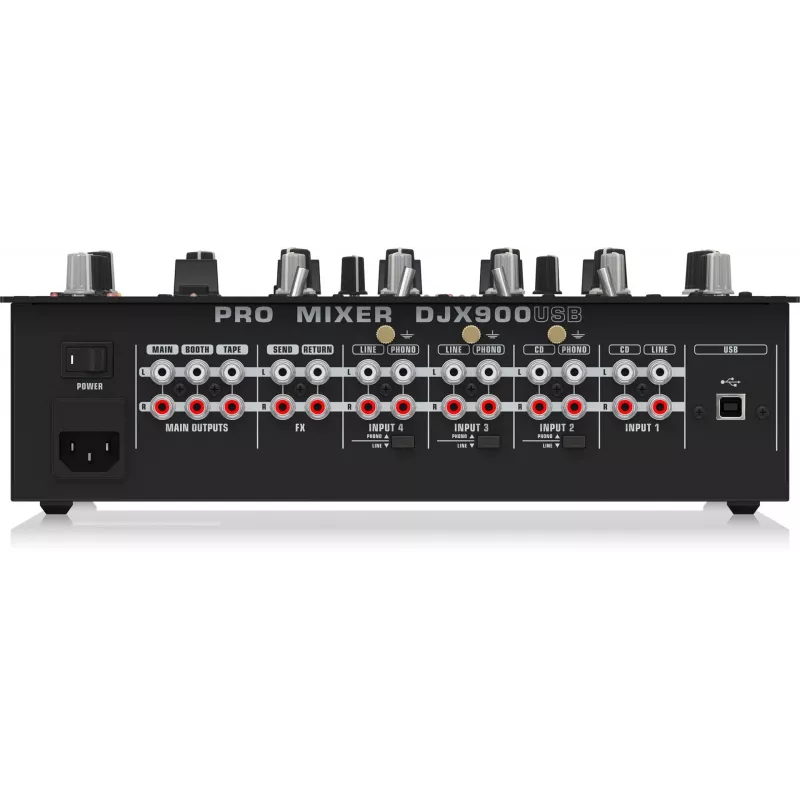 Behringer DJX900USB Professional 5-Channel DJ Mixer with INFINIUM Contact-Free VCA Crossfader, Advanced Digital Effects and USB/Audio Interface