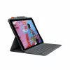 Logitech Slim Folio Keyboard Case for iPad 10.2-inch (7th, 8th, 9th Gen) - Graphite - QWERTY UK English