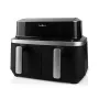 Nedis KAAF320BK Hot Air Fryer Dual Basket 8.4 L 2600 W Digital Touchscreen Black