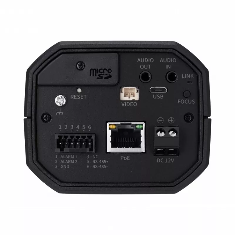 HANWHA TECHWIN Hanwha Wisenet XNB-6003 2MP Box IP Camera with 150dB WDR, H.265, PoE