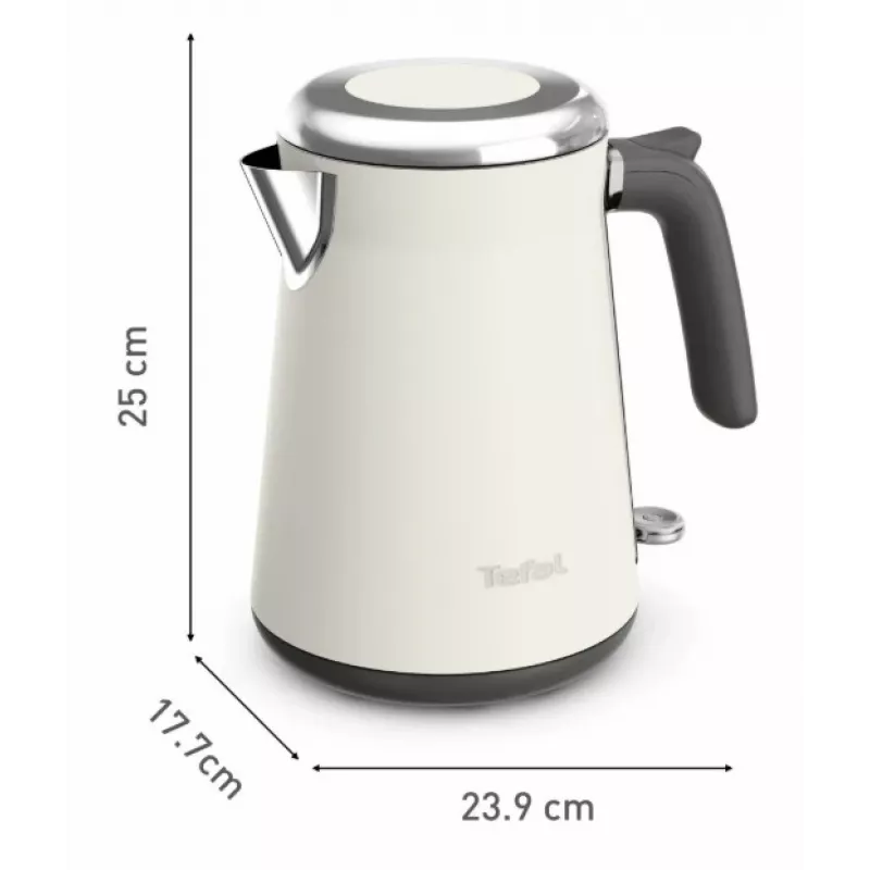 Tefal Loft Collection KI666AE0 Electric Kettle 1.7 L 2400 W Ivory