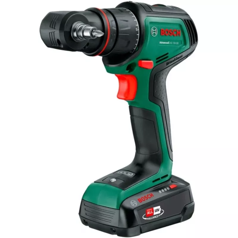 Bosch Home and Garden AdvancedDrill 18V-80 QuickSnap Cordless Drill Driver 18.0 V (06039E2004)