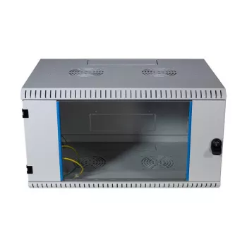 EFB Elektronik 1-Part Network Cabinet Wall Mount Light Grey RAL 7035 9U 19 inch