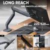 ONKRON G95-G Desk Mount for 17-45 inch Monitors, Graphite