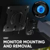 ONKRON G95-G Desk Mount for 17-45 inch Monitors, Graphite