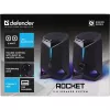 Defender Rocket 2.0 PC Speakers 6W LED USB Black