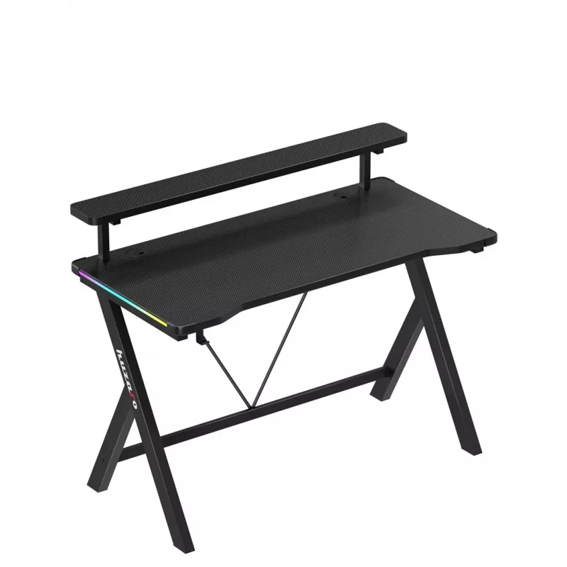 HUZARO Hero 1.9 RGB Black Gaming Desk