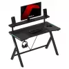 HUZARO Hero 1.9 RGB Black Gaming Desk