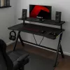 HUZARO Hero 1.9 RGB Black Gaming Desk