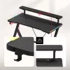 HUZARO Hero 1.9 RGB Black Gaming Desk