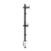 LOGILINK Triple Monitor Mount for 17-27 inch Screens, 10 kg per Arm, Black