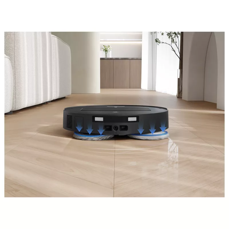ECOVACS DEEBOT T50 OMNI Gen3 Robot Vacuum and Mop, Black, 8000 Pa Suction, Auto-Empty Station