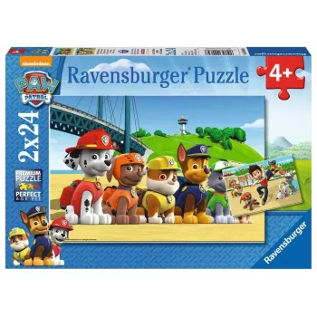 Ravensburger Puzzle 2x24 Pieces Team Paw Patrol