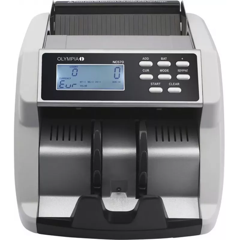 OLYMPIA NC 570 Banknote Counter and Tester White