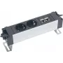 Bachmann Mounting Kit for Extension Cable - Black - 2 Brackets