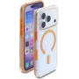 Delock Protective Cover for iPhone 17 Pro Compatible with MagSafe Transparent-Orange (81642)