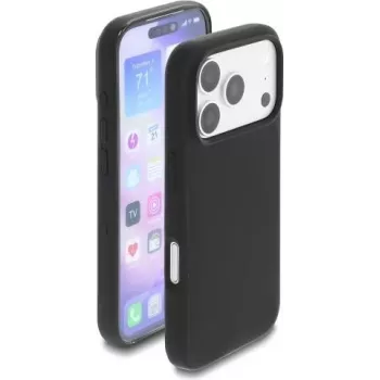 Delock Soft-Touch Silicone Protective Case for iPhone 17 Pro, Black (81644)