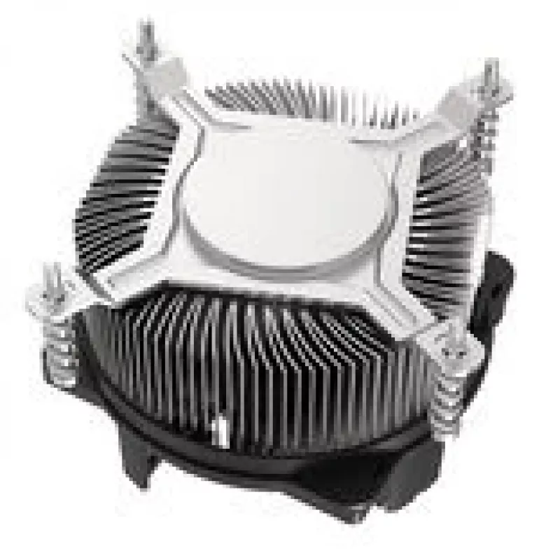 Akasa AK-CC6620BP01 Low Profile CPU Cooler, Intel Socket 1700 and 1851 - 90mm