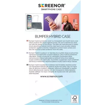 SCREENOR Bumper Case Transparent for Samsung Galaxy A17 / A17 5G
