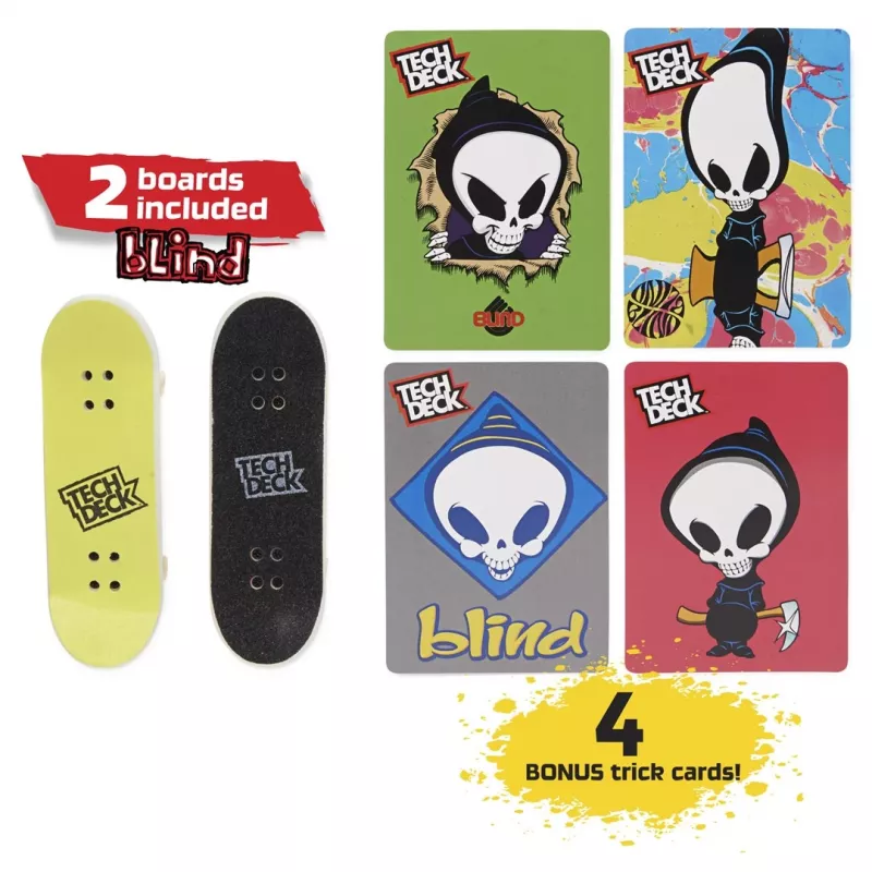 SPINMASTER Tech Deck Ramp X-Connect Neon Mega Park with Fingerboard
