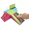 SPINMASTER Tech Deck Ramp X-Connect Neon Mega Park with Fingerboard