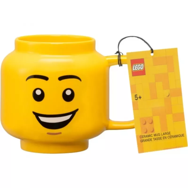 LEGO Ceramic Mug Happy Boy Yellow 250 ml (41460806)