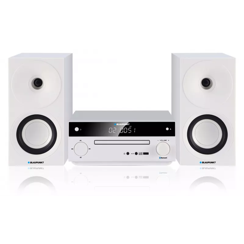 Blaupunkt MS30.2BT Edition Micro System with Bluetooth, CD, USB, HDMI ARC, FM Radio, 2x25W RMS, Black