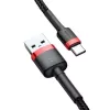 Baseus Cafule USB-A to USB-C Cable 0.5m 3A Red/Black