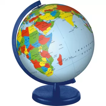 KOSMOS Kinder-Globus Educational Experiment Kit - Geography & Earth Science Globe for Kids 8-12 Years