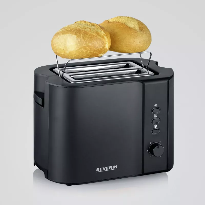 Severin AT 9552 Toaster 2 Slice Black 800 W