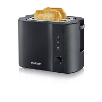 Severin AT 9552 Toaster 2 Slice Black 800 W