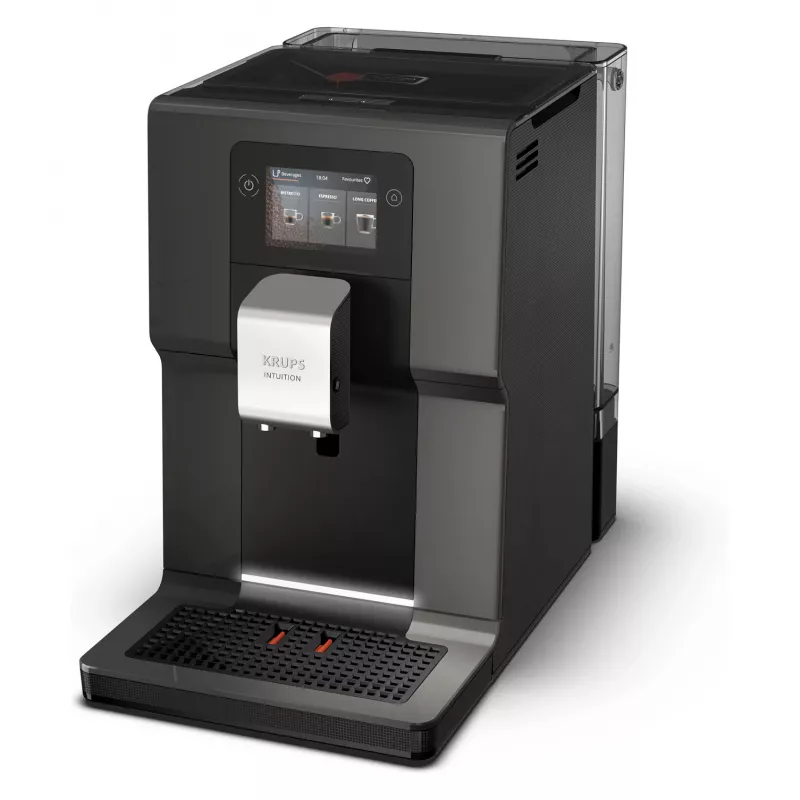 KRUPS Intuition Preference EA872B10 Fully Automatic Coffee Machine with Cappuccino Maker, 15 Bar, Black