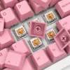 Glorious GPBT Keycaps - Pink Grapefruit (114 Keys, Cherry Profile, PBT, Dye-Sublimated)