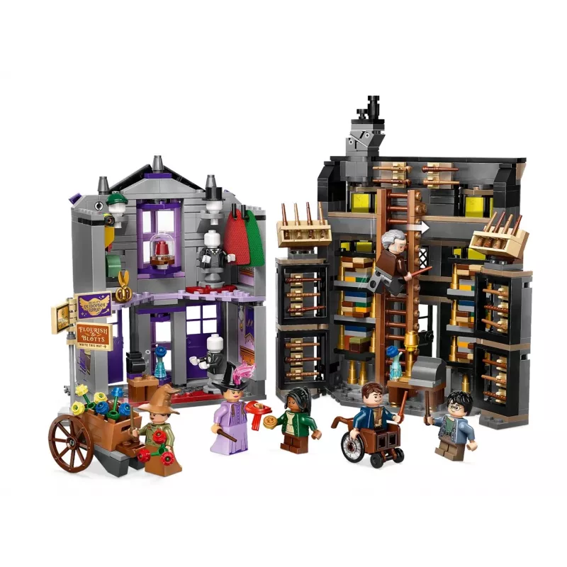 LEGO Harry Potter 76439 Ollivanders & Madam Malkin's Robes Building Toy Set (744 Pieces)