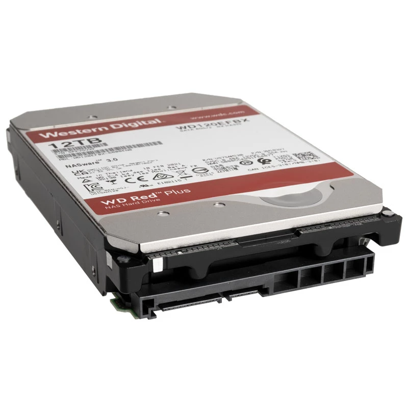 Western Digital WD Red Plus 12TB 3.5 inch SATA III 7200RPM 256MB NAS Hard Drive WD120EFBX