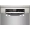 Bosch Serie 6 SPS6YMI14E Freestanding Dishwasher, 10 Place Settings, 45 cm, Brushed Steel, Home Connect