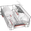 Bosch Serie 6 SPS6YMI14E Freestanding Dishwasher, 10 Place Settings, 45 cm, Brushed Steel, Home Connect