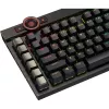 Corsair K100 RGB Gaming Keyboard, CORSAIR OPX Optical-Mechanical Switches, RGB LED, Black