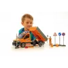 BRUDER MB Sprinter Municipal with Light & Sound Module, Orange, 1:16 Scale