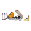 BRUDER MB Sprinter Municipal with Light & Sound Module, Orange, 1:16 Scale