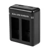 PULUZ PU919B Dual Slot Battery Charger for GoPro Hero 9/10/11/12