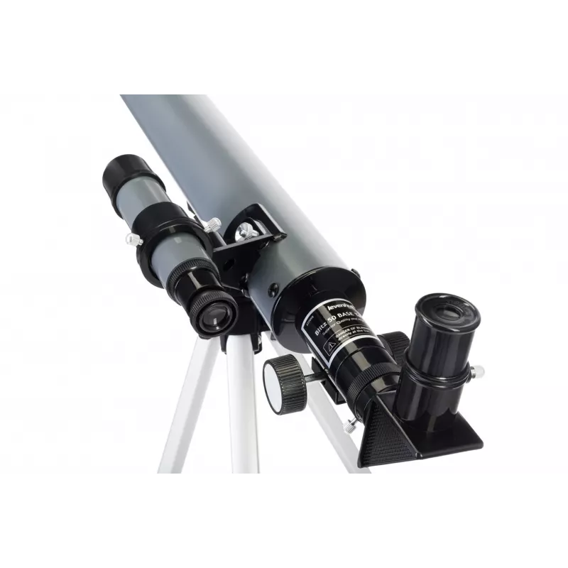 Levenhuk Blitz 50 Base Refractor Telescope 100x Grey