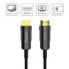 UNITEK HDMI 2.0 AOC 4K 60Hz 12m Active Optical Cable - Black