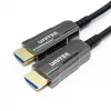 UNITEK HDMI 2.0 AOC 4K 60Hz 12m Active Optical Cable - Black