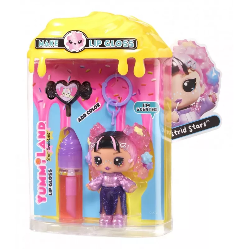 MGA ENTERTAINMENT Yummiland Lip Gloss Doll Sour Sweeties - Astrid Stars