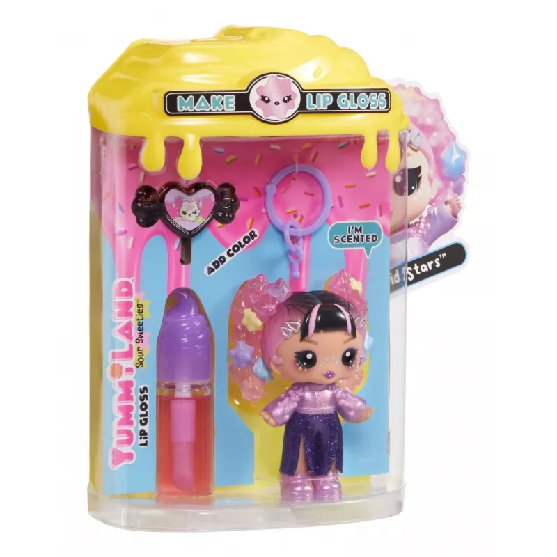 MGA ENTERTAINMENT Yummiland Lip Gloss Doll Sour Sweeties - Astrid Stars