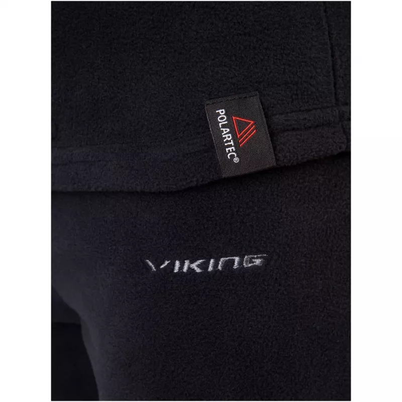 VIKING Arctis Set Polartec Children's Thermal Underwear, Size 114-116 cm, Black