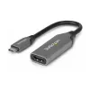 StarTech.com USB-C to HDMI Adapter Cable - 24-pin USB-C Male to HDMI Male - 2 m (6.5 ft) - 4K 60Hz - Black